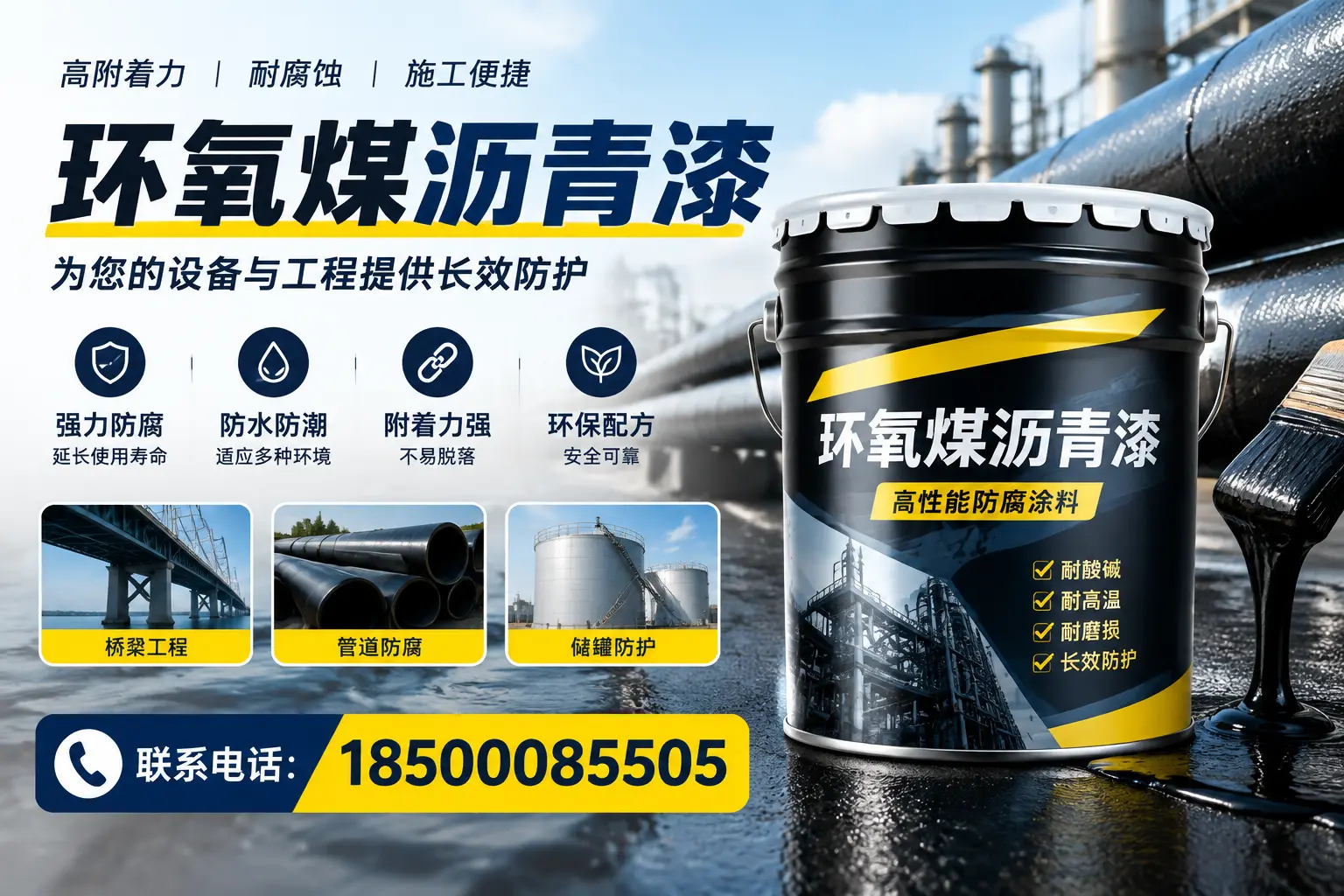 环氧煤沥青漆与其他涂料的对比分析，助力张掖企业决策